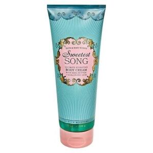 Bath & Body Works Sweetest Song Body Cream - Teal and Pink